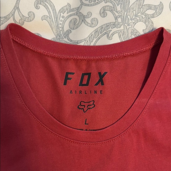 Fox Red Muscle Tee Sleeveless Relaxed Fit - Picture 3 of 5